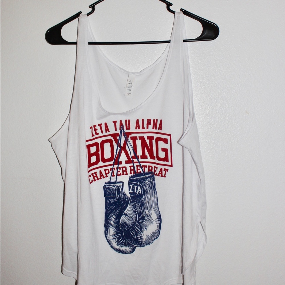 Zeta tau alpha tank top